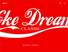 Tablet Screenshot of cokedream.com